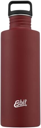 Esbit SCULPTOR Edelstahl Trinkflasche, 1000ml, Burgundy