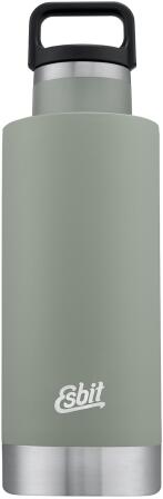 Esbit SCULPTOR Edelstahl Isolierflasche "Standard Mouth", 750ml, Stone Grey