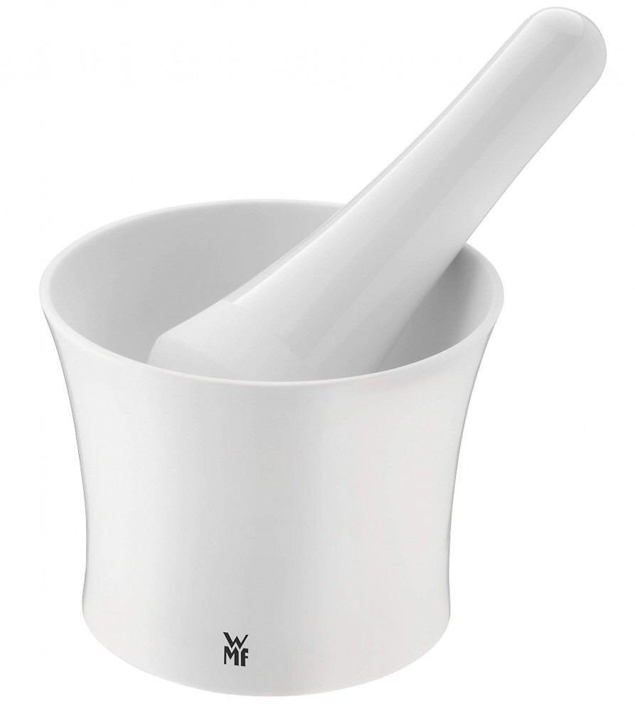 WMF Mörser Gourmet weißer Porzellanmörser mit Stößel