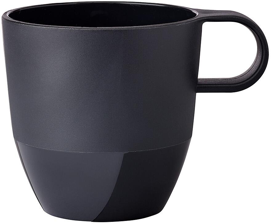 Mepal SILUETA Henkelbecher nordic black schwarzer Becher mit Henkel