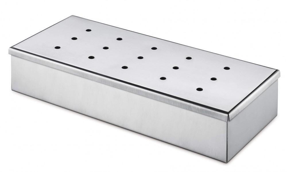 Küchenprofi BBQ Räucherbox Edelstahl Smokerbox mit Deckel