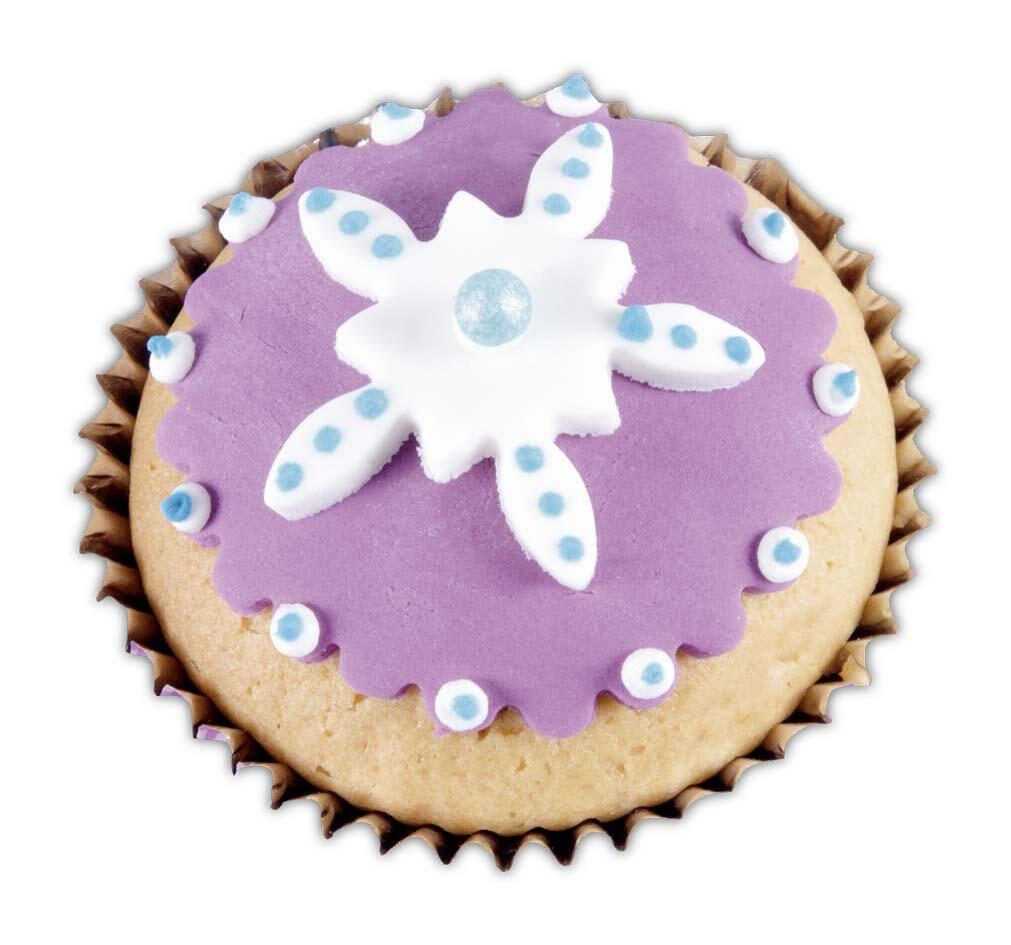 Städter Ausstechform Edelweiß 4,5 cm Keks mit Zuckerdekor