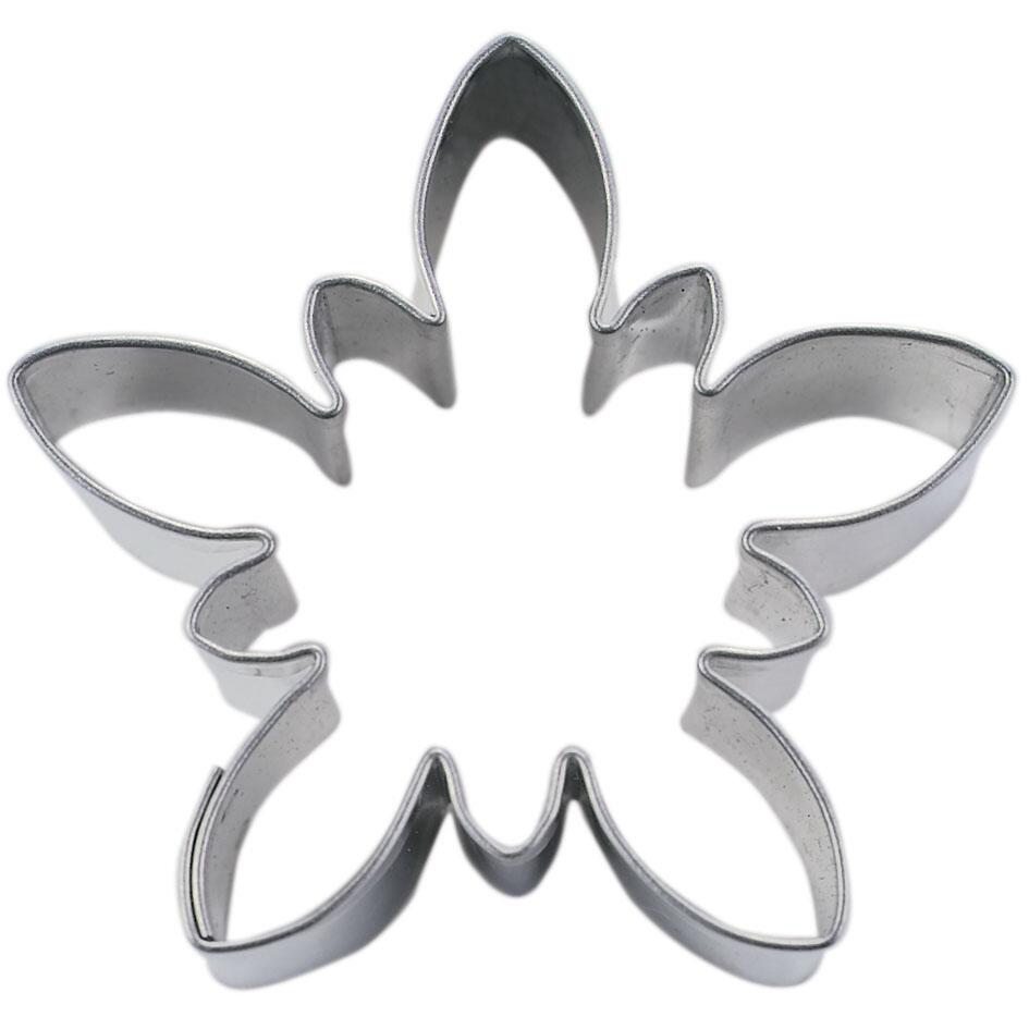 Städter Ausstechform Edelweiß 4,5 cm Plätzchenform Edelstahl