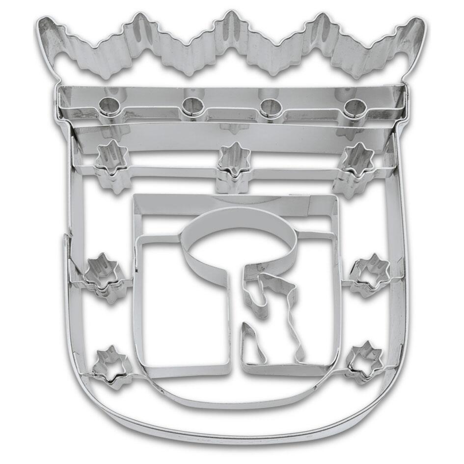 Städter Ausstechform Madrid Wappen 10,5 cm