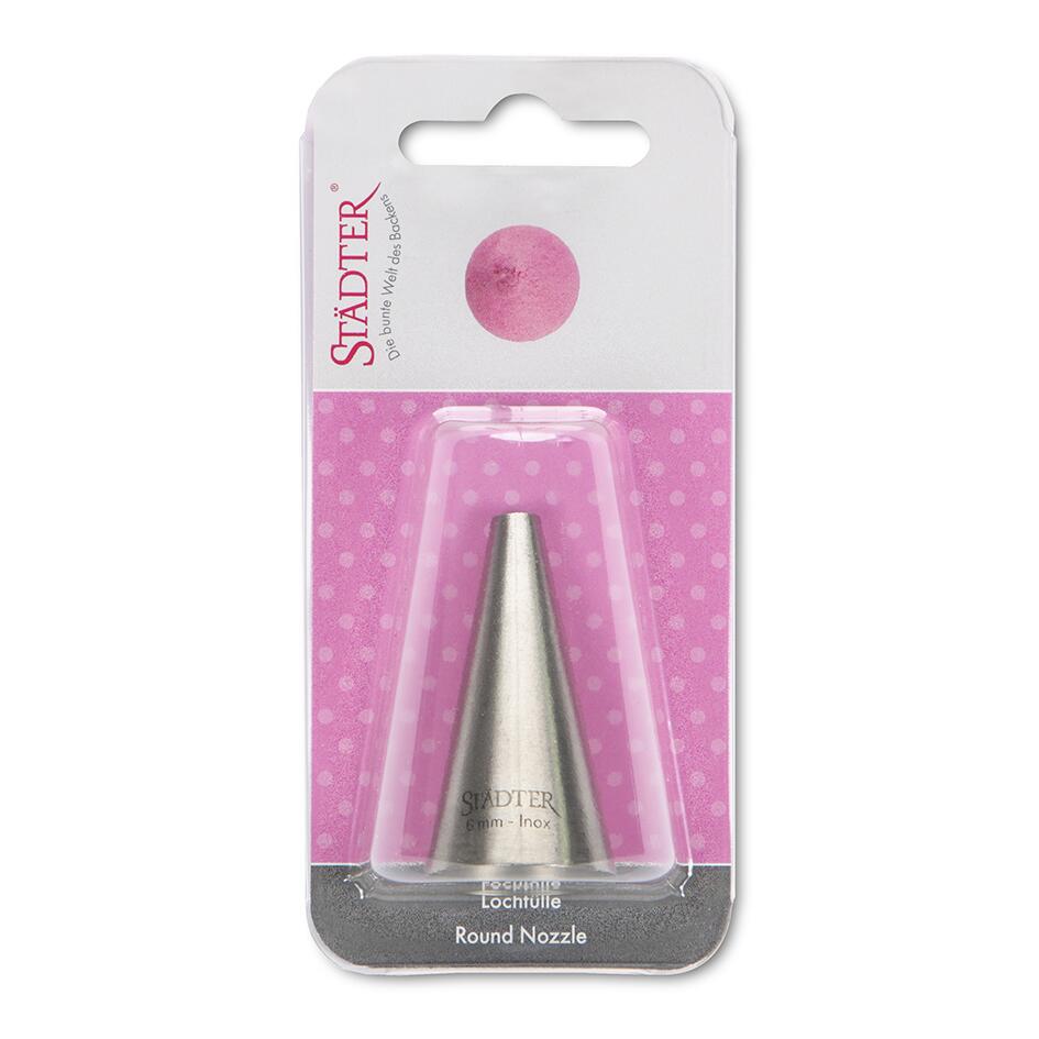 Städter Tülle Lochtülle 6 mm groß Rundtülle Spritztülle Edelstahl