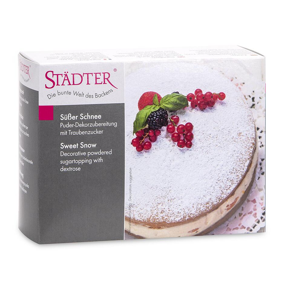 Städter Süßer Schnee 150 g Puder-Dekorzubereitung mit Traubenzucker