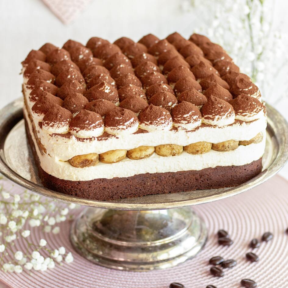 Städter Springform 23x23 cm quadratisch für Tiramisu Kuchen
