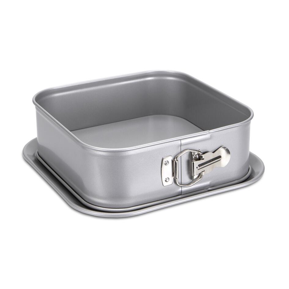 Städter Springform quadratisch 23x23 cm silber 3,5 l