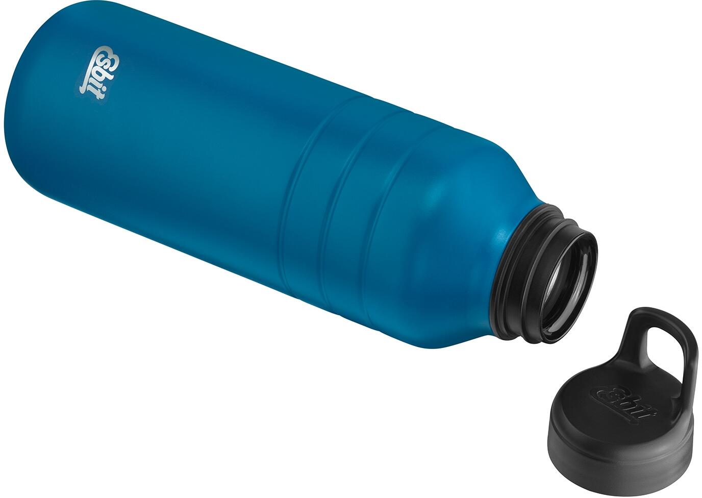Esbit MAJORIS Edelstahl Trinkflasche 1000ML Polar Blue offen