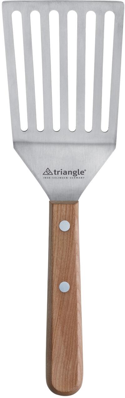 triangle Palette gewinkelt geschlitzt Kirschbaum 12 cm Holzgriff