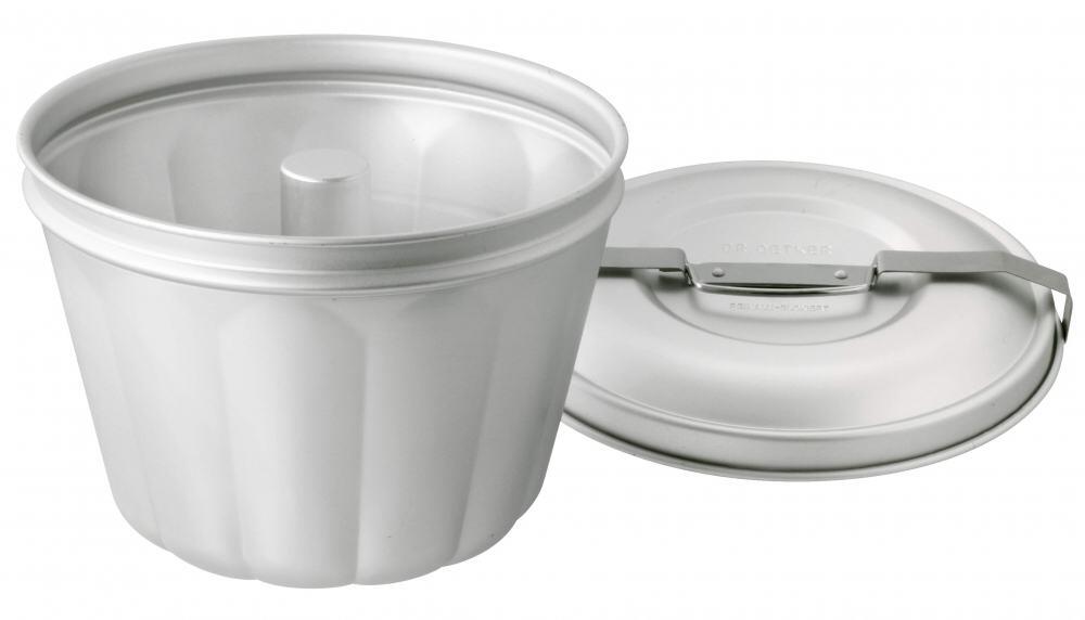 Dr. Oetker Wasserbadform Classic mit Deckel und Griff