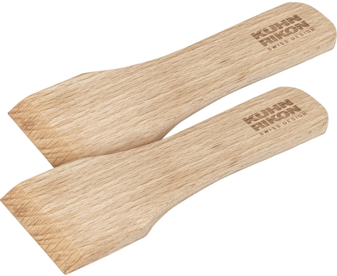 Kuhn Rikon Raclette-Holzschaber 2er Set aus Holz