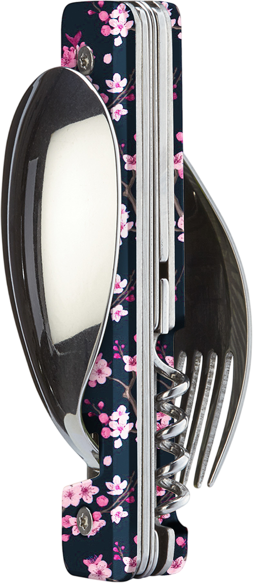 Akinod Multifunktionales Besteck 13h25 poliert, Kirschbl&uuml;te