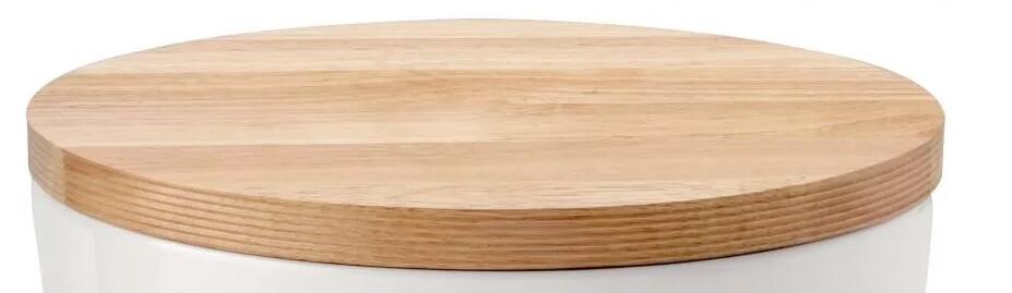 Continenta Deckel Brottopf oval Keramik aus Holz
