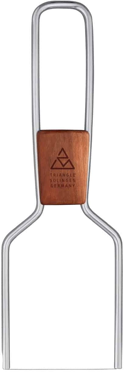 triangle Käselyra Käsehobel mit Holzgriff Edelstahl