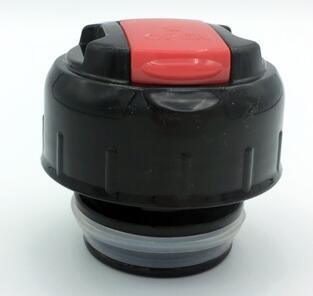 cilio Ersatz-Verschluss Isolierflasche Colore 750/1000 ml schwarz-rot