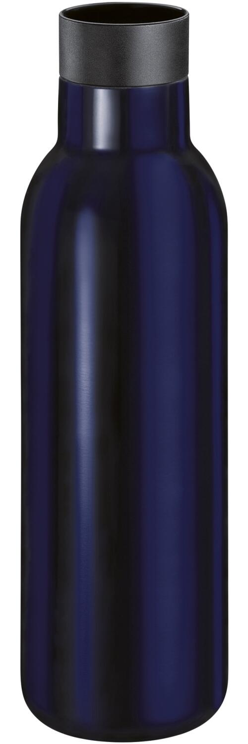 Cilio Isolierflasche Deluxe in midnight. Auslaufsichere