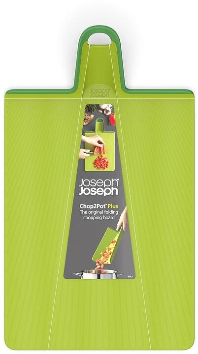 Joseph Joseph Chop2Pot Plus faltbares Schneidebrett grün