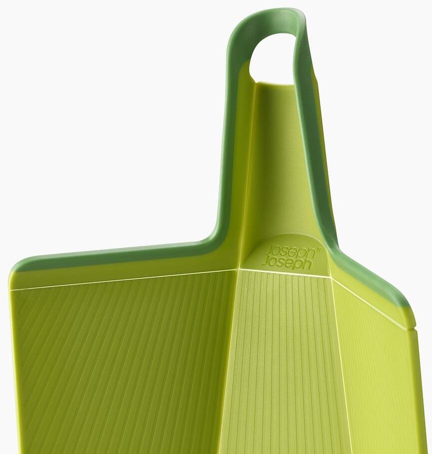 Joseph Joseph Chop2Pot Plus faltbares Schneidebrett grün mit Griff