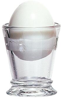 La Rochère ABEILLE Schnapsglas Eierbecher mit Ei, 6er Set