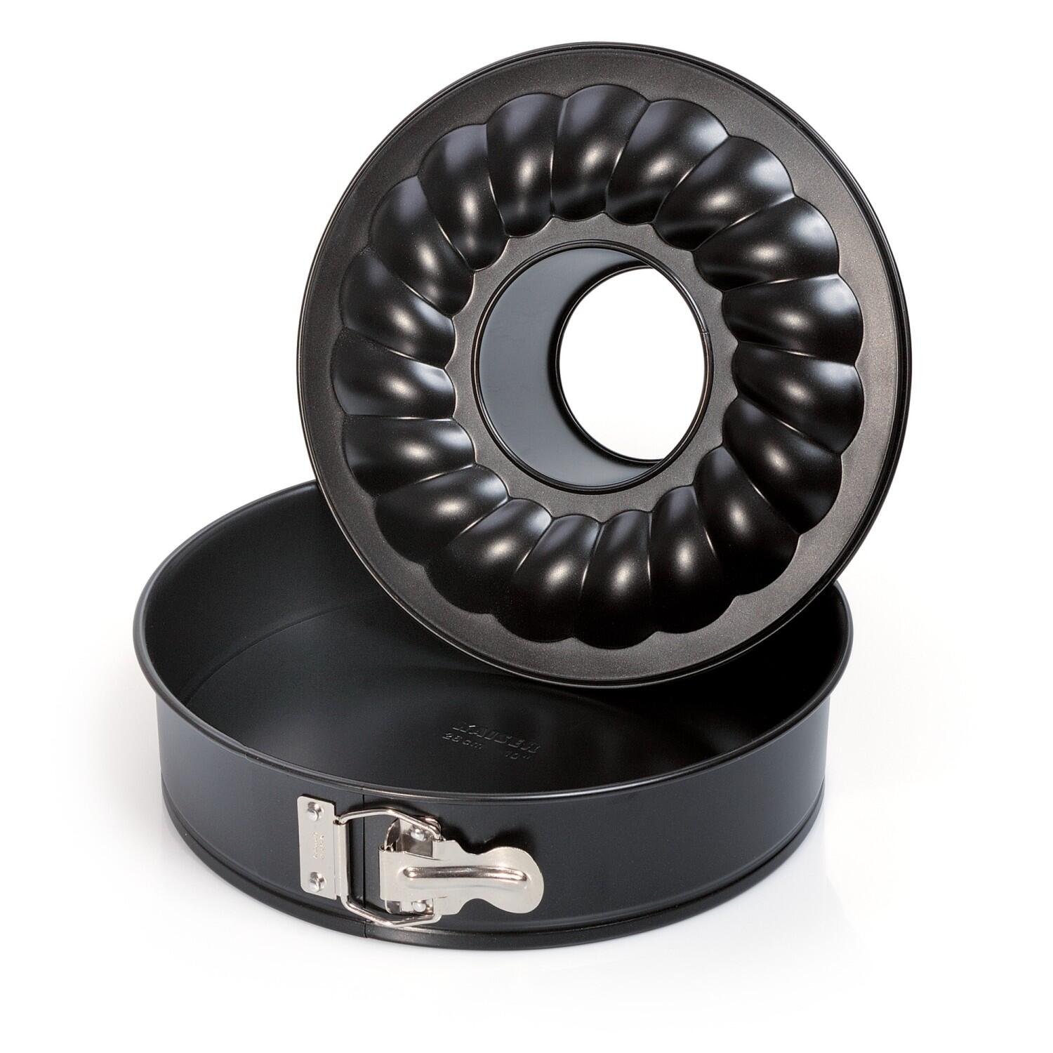 Kaiser Springform Classic Rohrboden mit Gugelhupf-Einsatz Backform Set