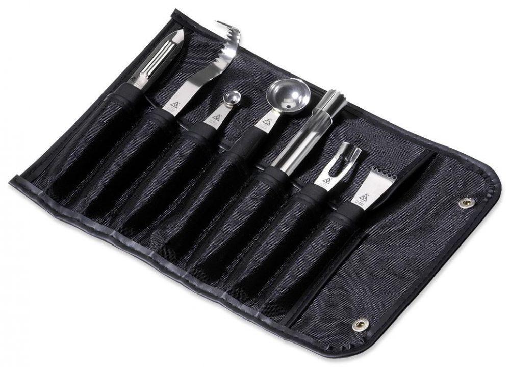 triangle Garnierset Professional 7-teilig im Etui, Küchenwerkzeuge Set