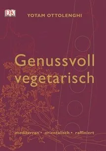 DK Verlag Ottolenghi Genussvoll vegetarisch Buchcover rot-gold