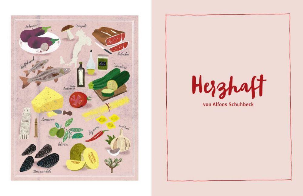 Herzhaft & süß Italienische Leckerbissen Zabert Sandmann Verlag Buchcover