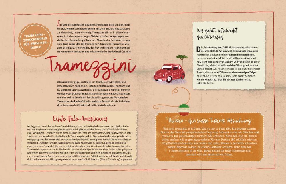 Herzhaft & süß Italienische Leckerbissen Zabert Sandmann Verlag Tramezzini Rezeptseite