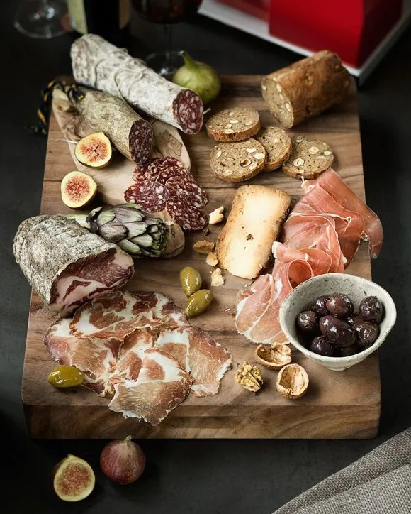 Graef (Gebr. Graef) Allesschneider SKS 902 schwarz-matt Antipasti-Platte