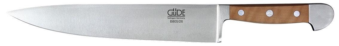 Güde Kochmesser Alpha Birne Küchenmesser mit Holzgriff 21cm