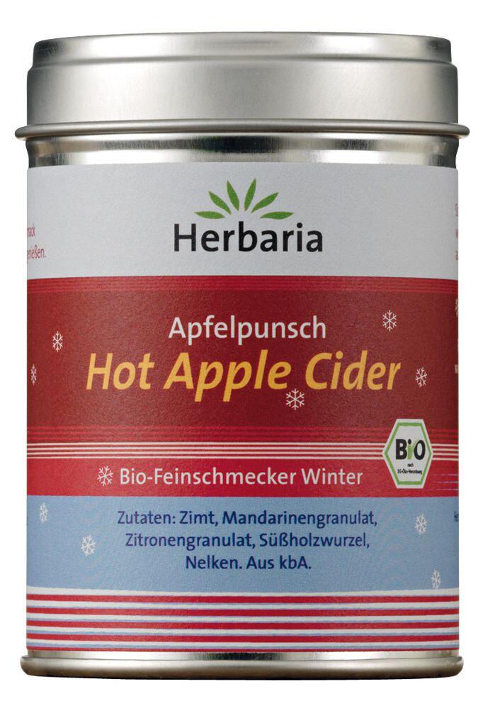 Herbaria Apfelpunsch Hot Apple Cider Bio-Feinschmecker Winterdose