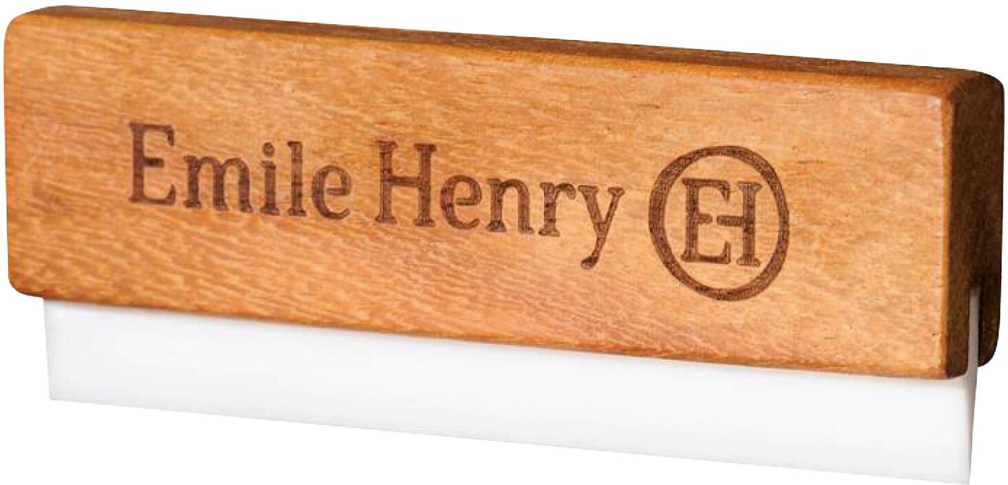 Emile Henry Bäckermesser mit Holzgriff und weißer Klinge