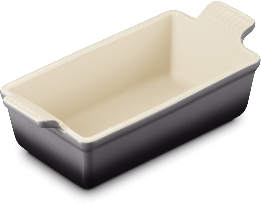 Le Creuset Backform rechteckig flint Keramik Auflaufform mit Griffen