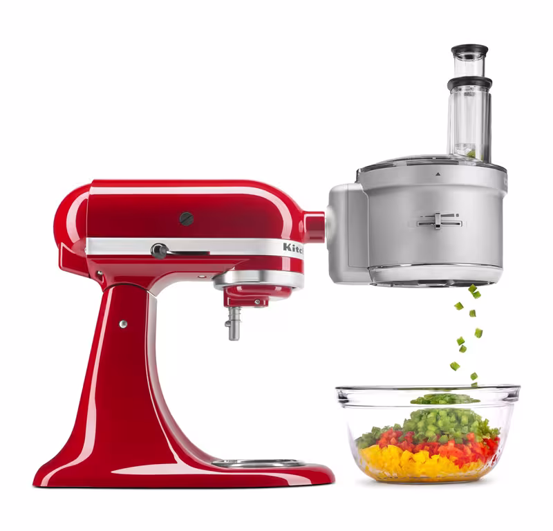 KitchenAid ARTISAN 175PS Küchenmaschine mit Zerkleinerer Fitness-Set rot