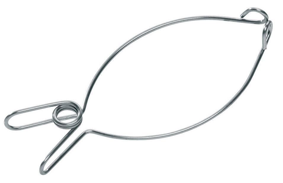 GEFU Rouladen-Klammern 6 Stk. Edelstahl Rouladennadeln Set