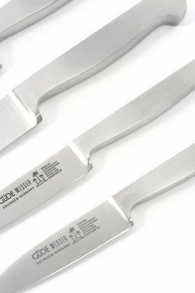 Güde Wetzstahl Kappa Messer Set Edelstahlklingen Made in Germany