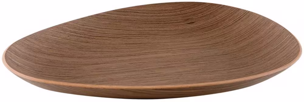 Ary Trays Viventium Schale aus Walnuss Holzschale oval