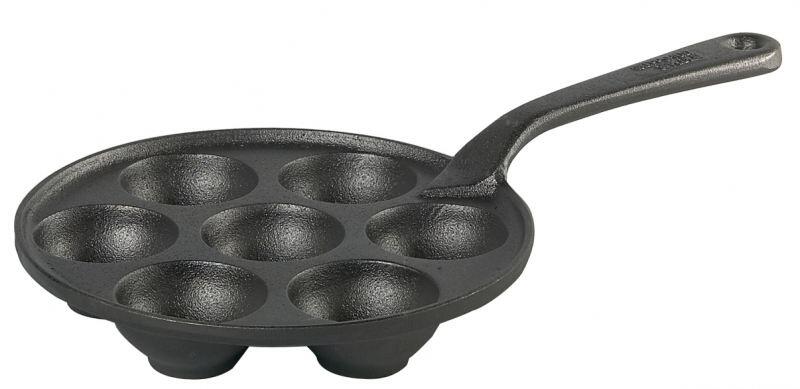 Skeppshult Schneckenpfanne Gusseisen Pfanne mit 7 Mulden