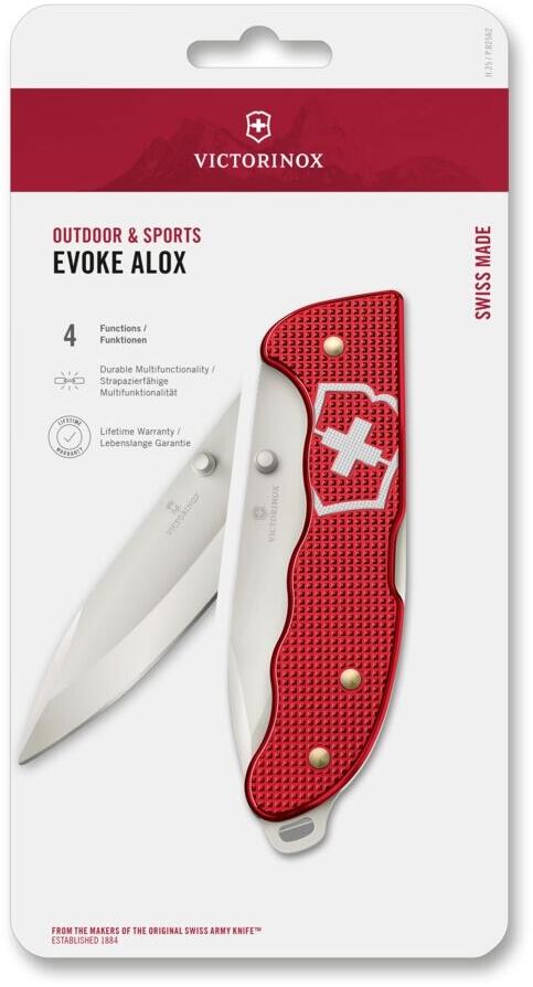 Victorinox Evoke Alox red Taschenmesser Swiss Made Outdoor & Sports
