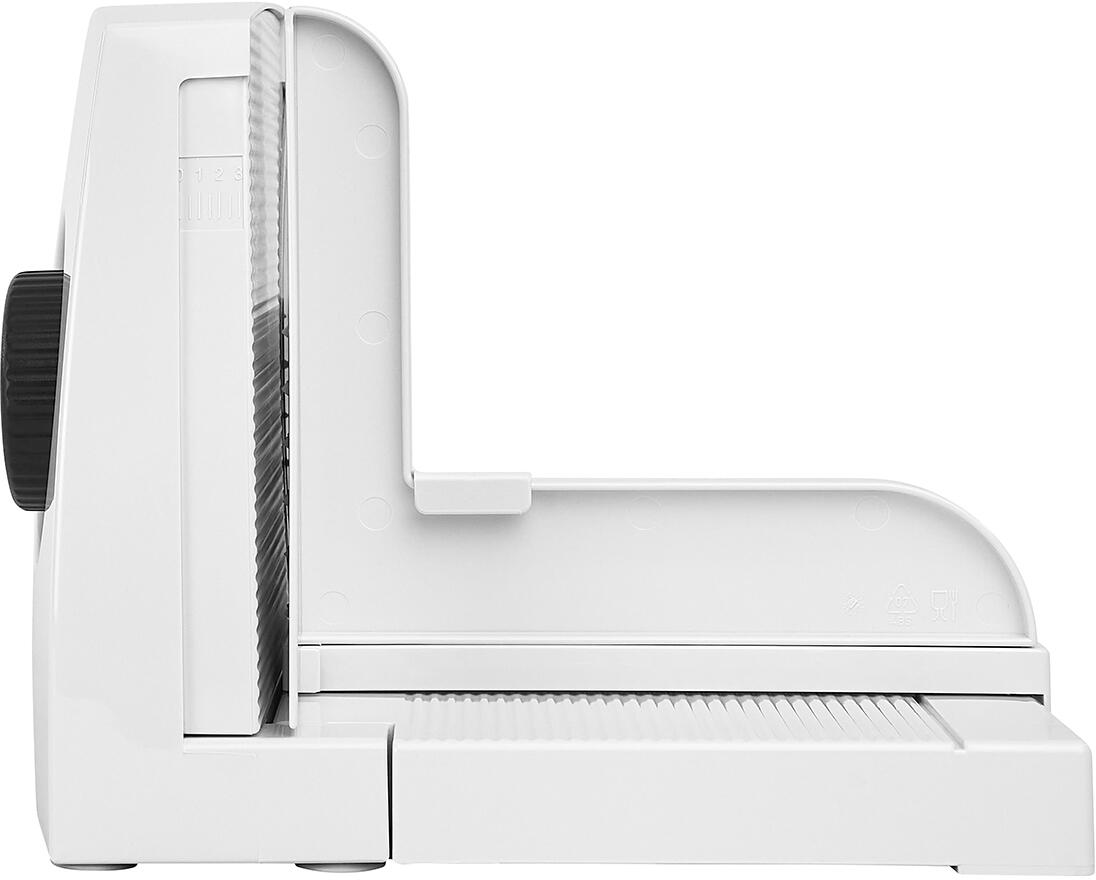 ritterwerk ritter Allesschneider markant 05 weiß Seitenansicht