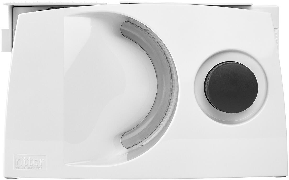ritterwerk Allesschneider markant 05 weiß mit Drehregler oben