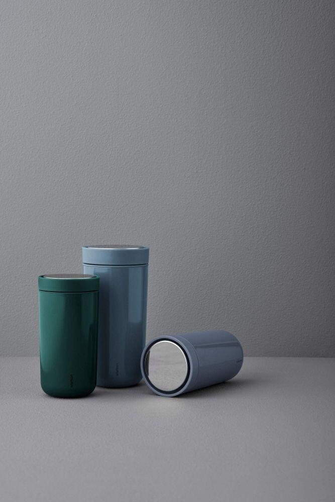 Stelton To Go Click Isolierbecher dark blue metallic Becher