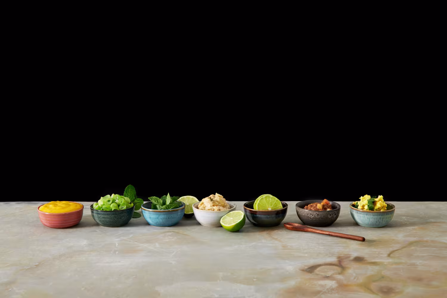 ASA Mini Bowl Poke Bowls Dragonfruit mit Toppings