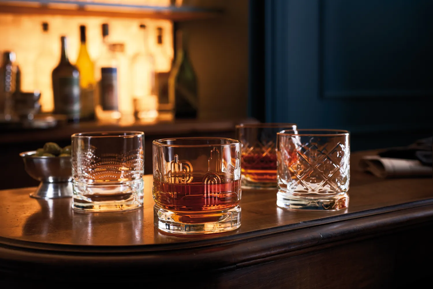 La Rochère DANDY Patrick Whiskyglas 6er Set Kristallgläser mit Whisky