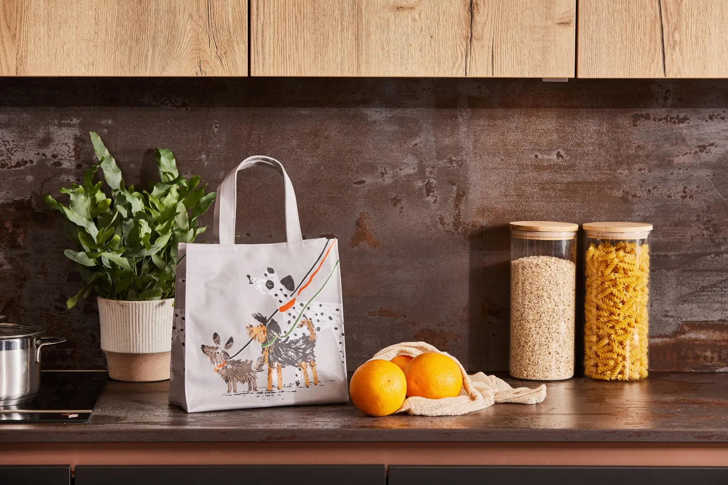 Ulster Weavers Einkaufstasche S PVC Dog Days