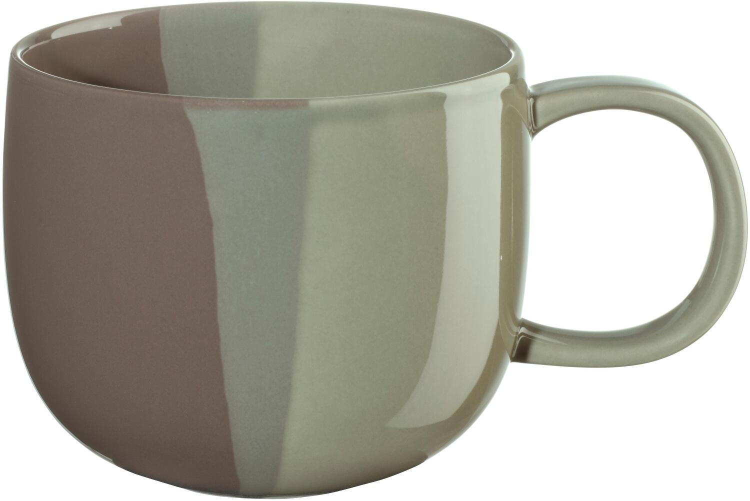 ASA Henkelbecher Joy pistachio, glänzende Tasse mit Henkel