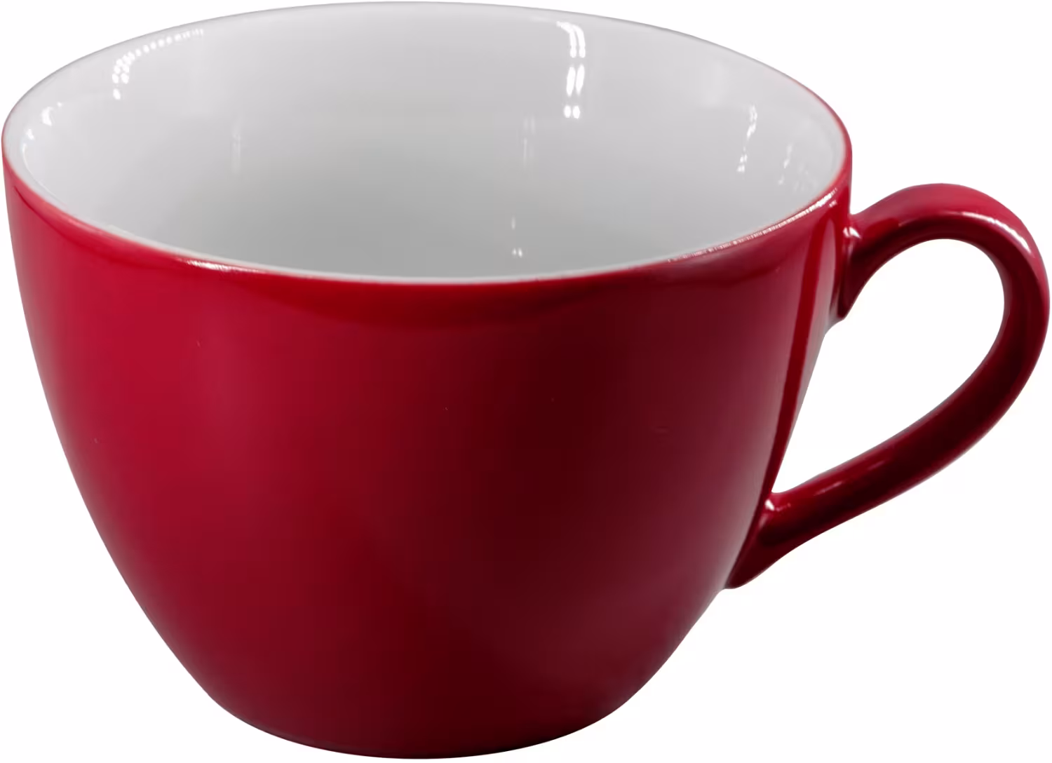 Eschenbach Porzellan Obertasse 0,45 l kirsche rot
