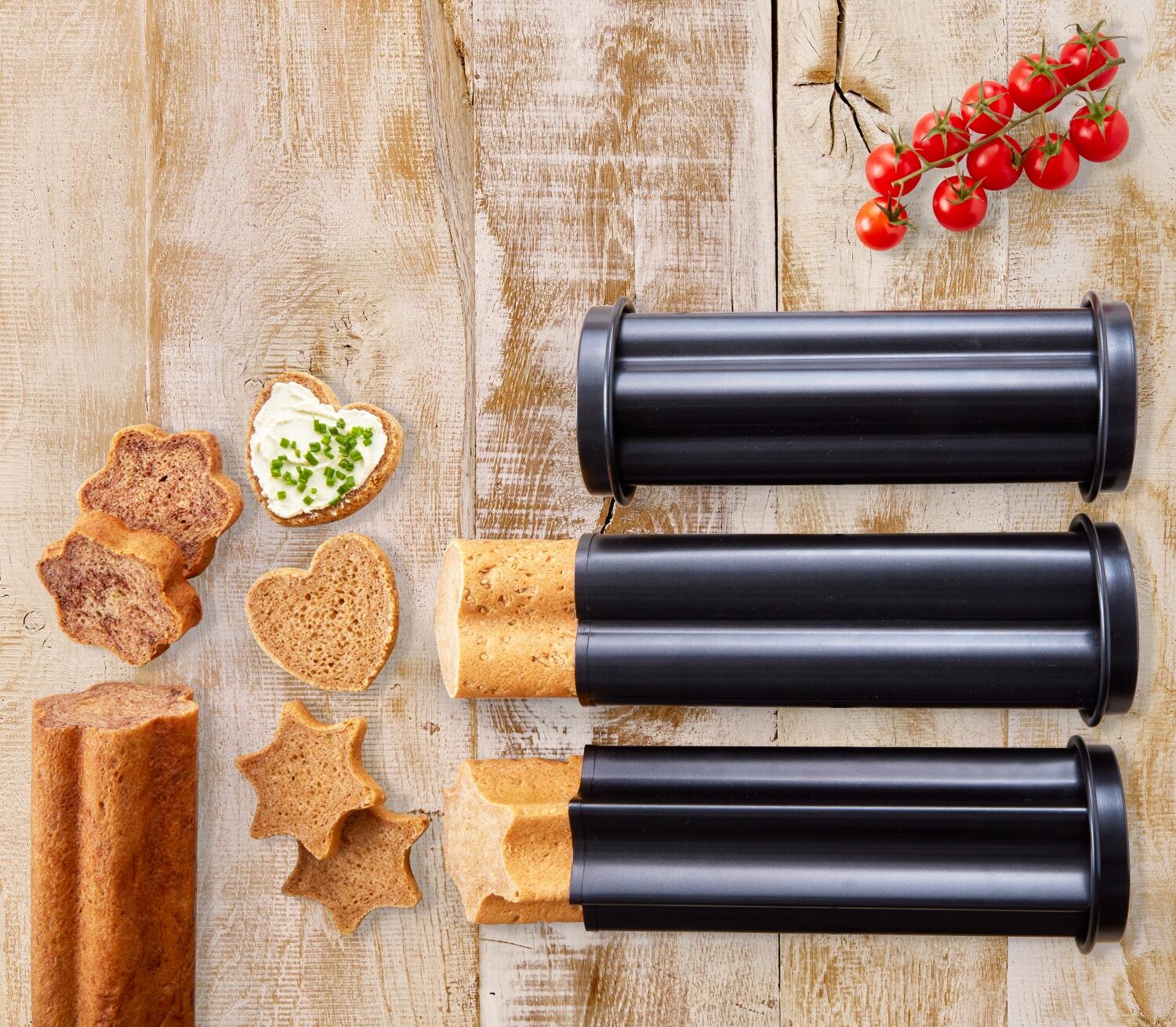 Birkmann Party-Backröhren Laib & Seele 3-teilig Backformen Set