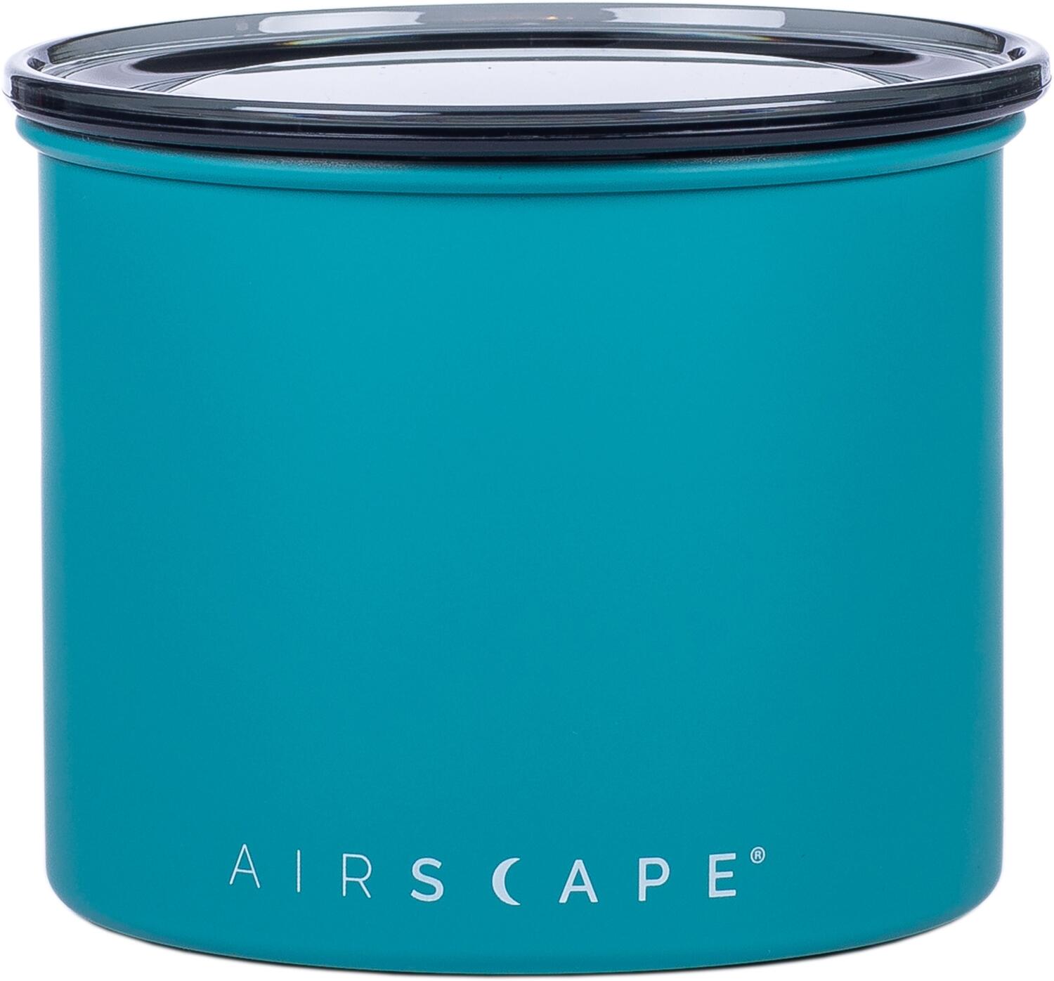 Airscape Edelstahl-Aromabehälter türkis matt